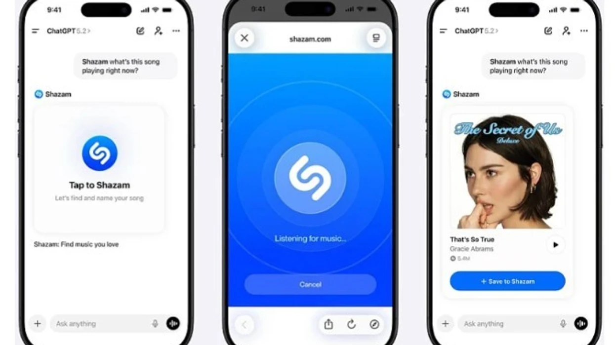 Shazam tani mund të përdoret direkt në ChatGPT