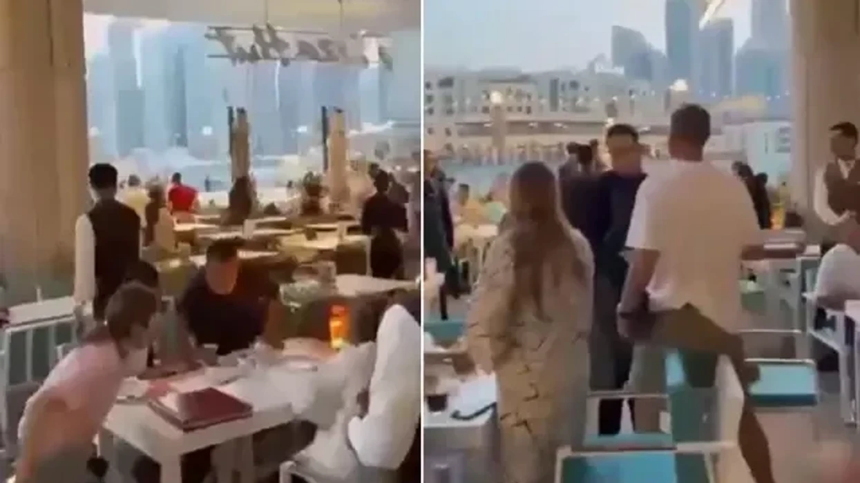 Klientët ikin nga restoranti në Dubai pasi ngatërruan topin e Ramazanit me shpërthimin e një bombe
