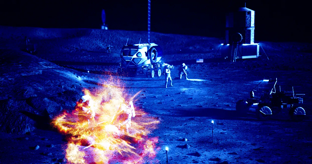 NASA planifikon të ndezë zjarr në Hënë për eksperimente