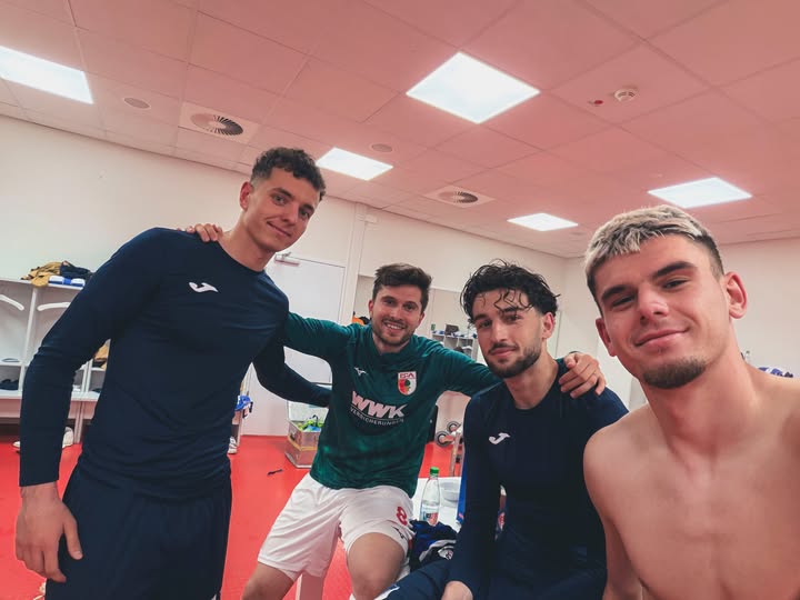 “Ekipi i Kosovës”-Hoffenheim poston foto me Fisnik Asllanin, Elvis Rexhbeçajn,Leon Avdullahun dhe Albian Hajdarin