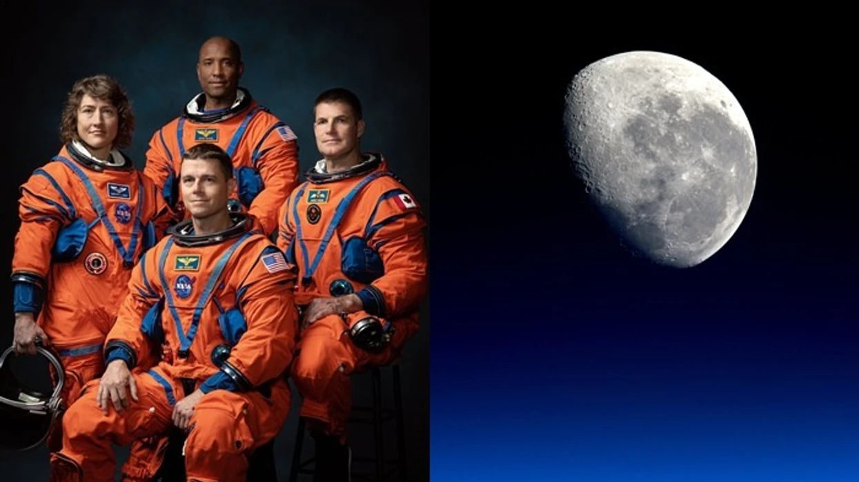 Astronautët për herë të parë shohin anën e errët të Hënës