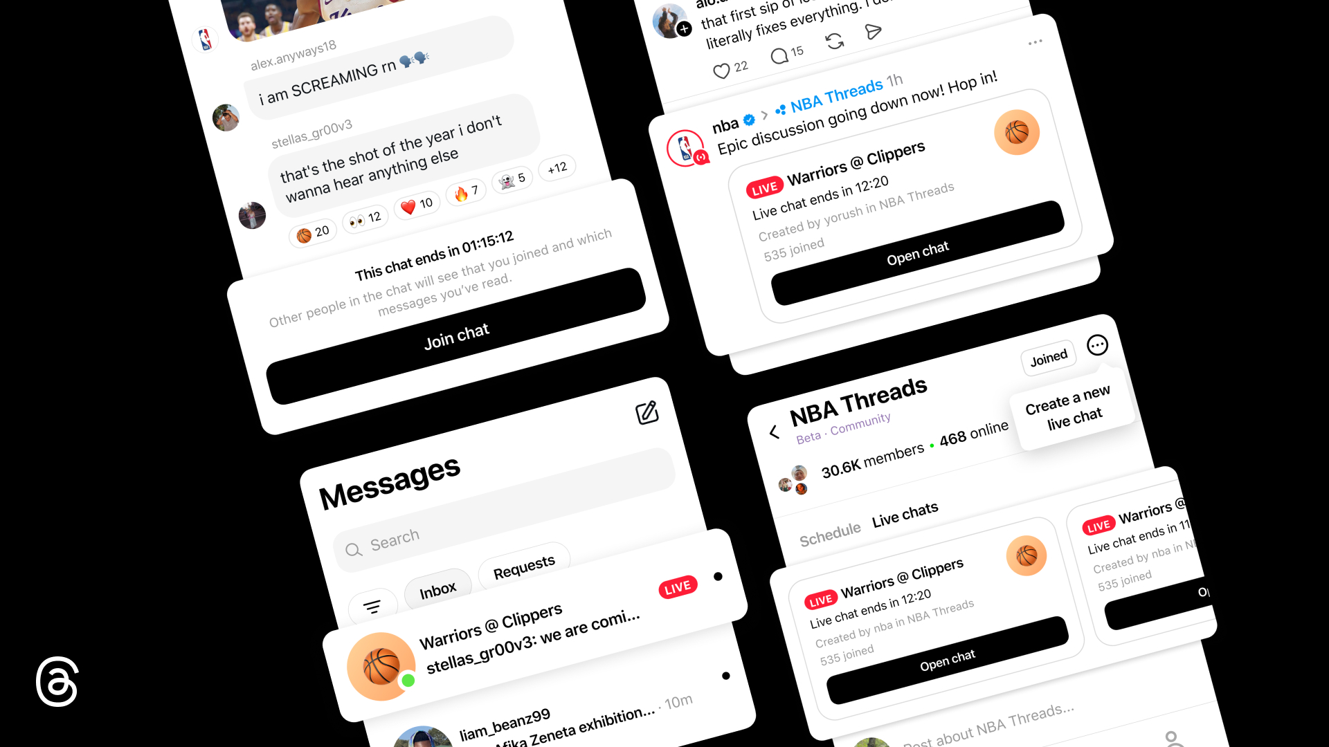 Threads prezanton “chat të drejtpërdrejtë”