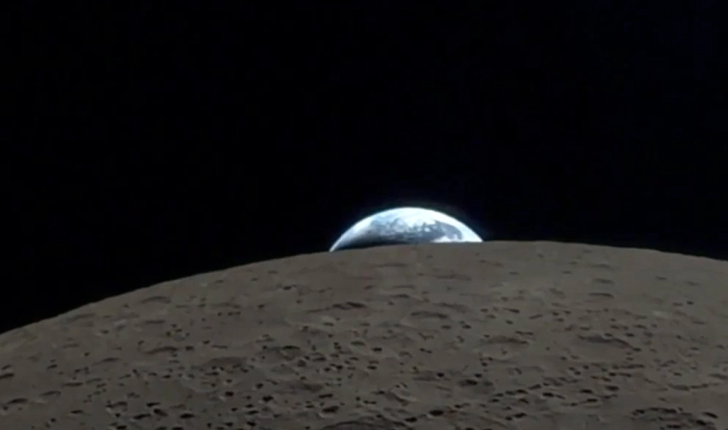 Momenti kur Toka fshihet pas Hënës, video e rrallë e filmuar nga telefoni i astronautit të NASA-s