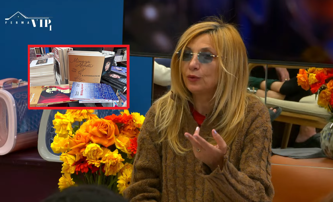 Hyri në ‘Ferma VIP’, librat e Mimoza Ahmetit po shiten me të madhe