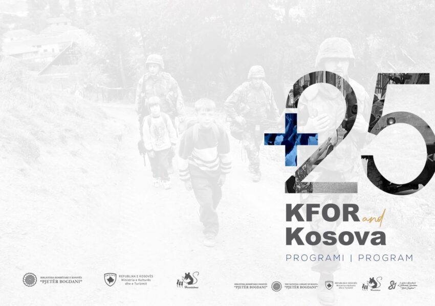 Biblioteka Kombëtare e Kosovës hap ekspozitën “KFOR and Kosovo +25” për Ditën e Çlirimit