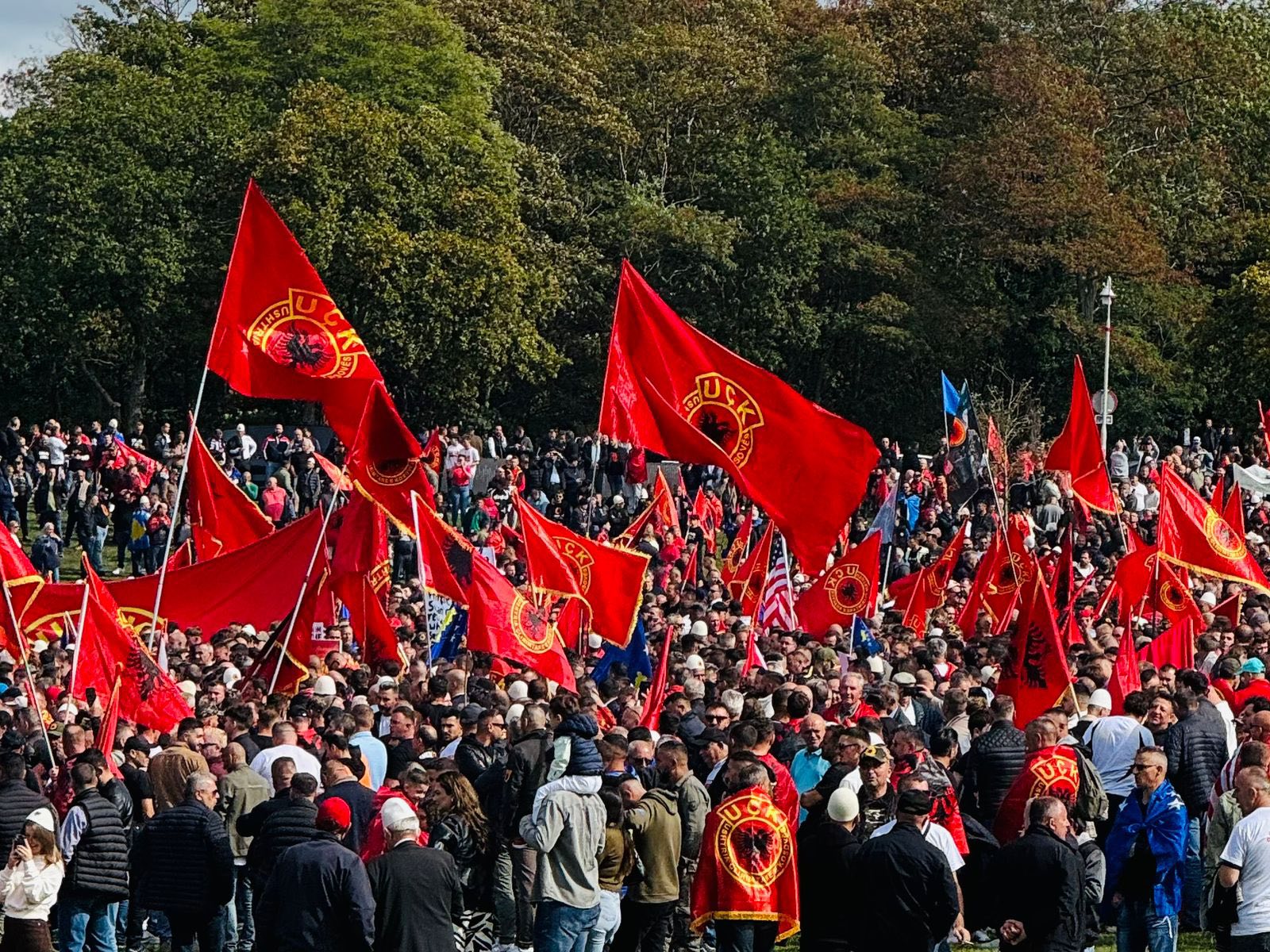 Protestohet edhe në Kroaci për ish-krerët e UÇK-së