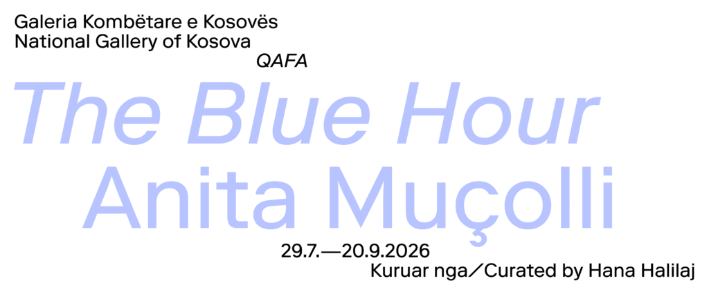 Anita Muçolli hap ekspozitën e parë personale në Galerinë Kombëtare të Kosovës “The Blue Hour”