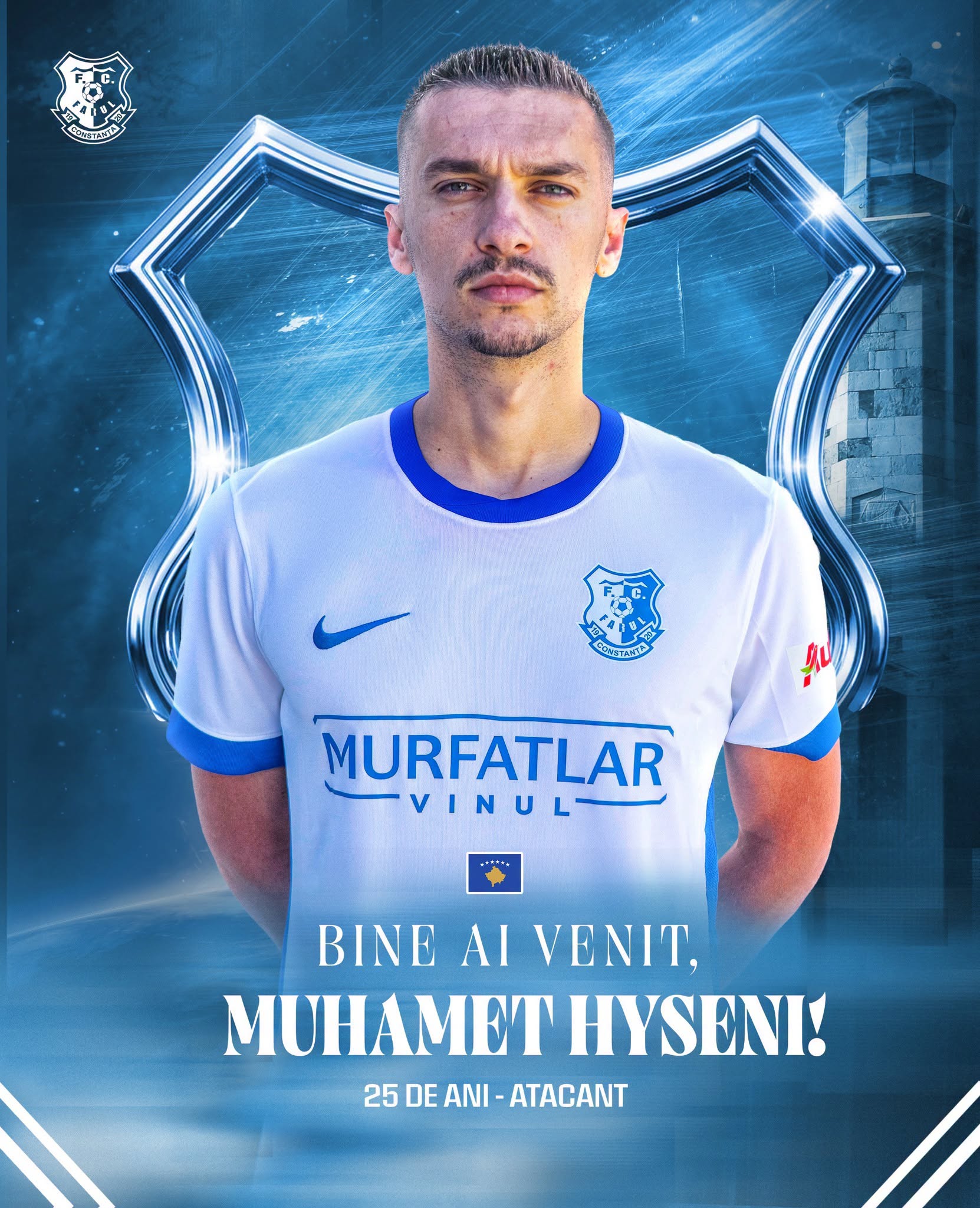 Muhamet Hyseni nis një aventurë të re, sulmuesi kosovar transferohet në Rumani