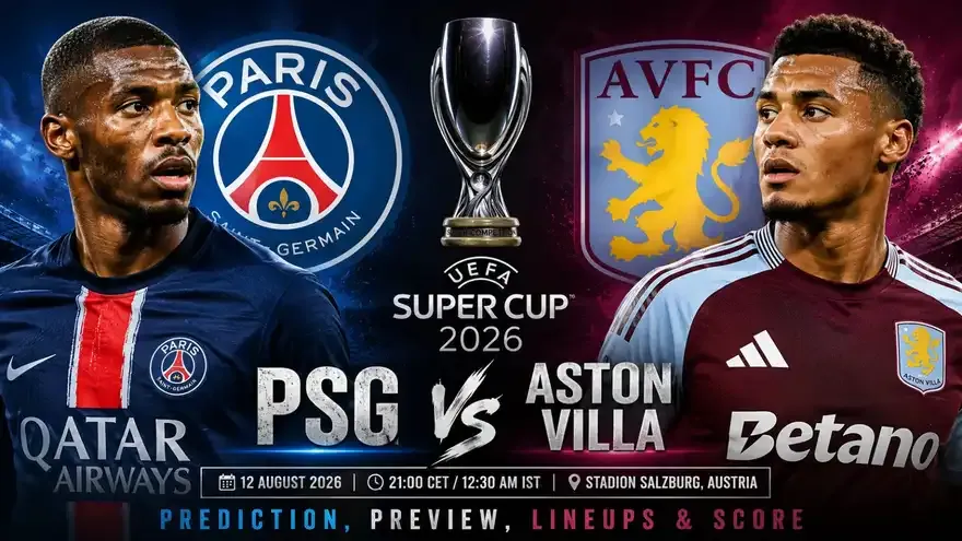 PSG-Aston Villa, Superkupa e UEFA-s vendoset direkt nga penalltitë në rast barazimi