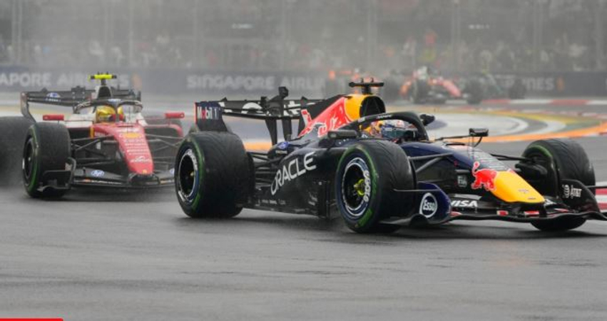 Max Verstappen triumfon në garën sprint në Singapor-George Russell përplaset që në xhiron e parë